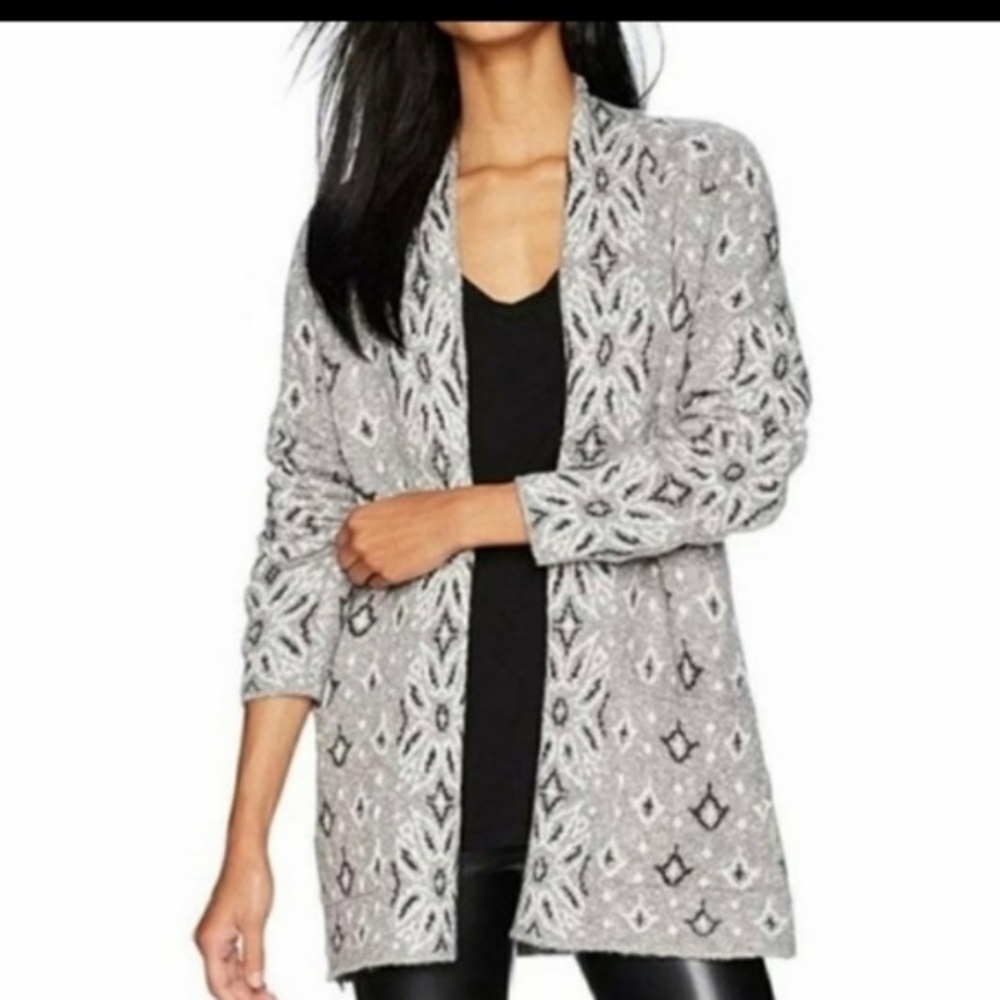 Lucky Brand Lauryn Open Front Knit Cardigan – XS